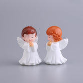 The Fairy Garden Figurines: Angel Doll, Mermaid Fairy, and Sweet Little Fairy